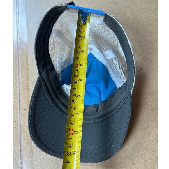 Patagonia Fitz Roy Buffalo Bison Trucker Hat Gray Cap Mesh Snap Back Fits All - Picture 5 of 6